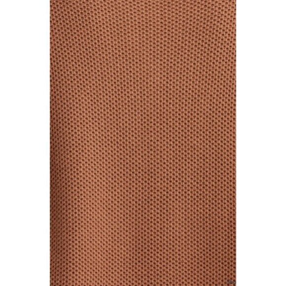 💕LUNYA💕 Cozy Cotton Silk Pocket Henley Pullover Sweater ~ Humble Brown M NWOT - Picture 12 of 16